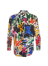 Marni Frayed Hem Paint Stroke Shirt, back view