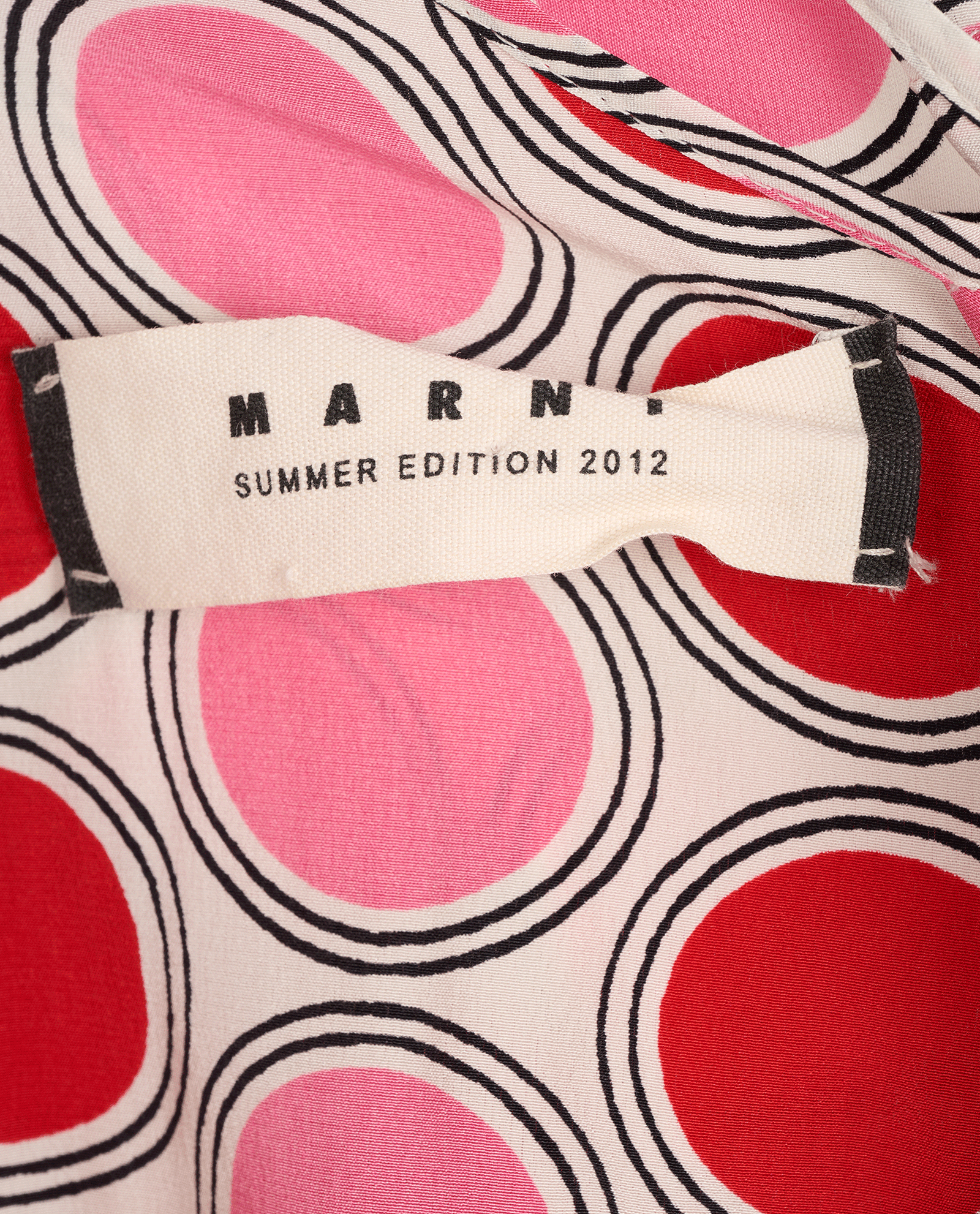 Marni Peplum Spot Print Top, &pound;70, Clothing, Pink, Silk, Other view