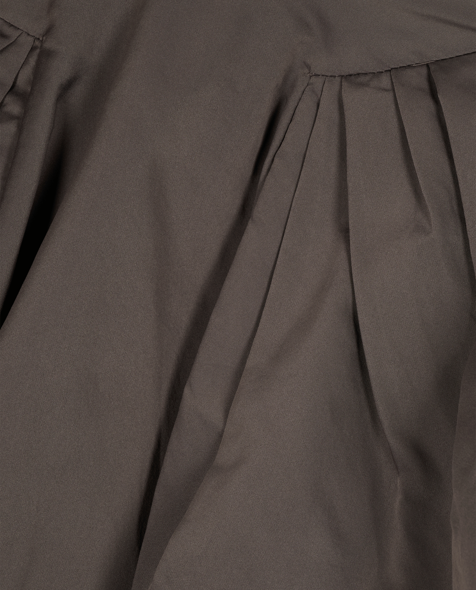 Marni Ruffle Shoulder Blouse, &pound;70, Clothing, Grey, Polyester (Polymer), Other view