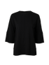 Marni Short Sleeved Blouse, &pound;40, Clothing, Black, Wool, Front view