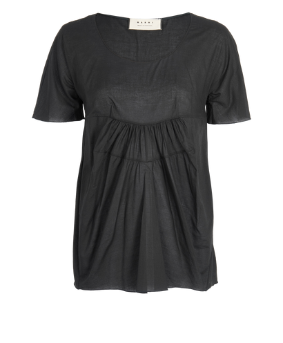 Marni Muslin Crew Neck Blouse, front view