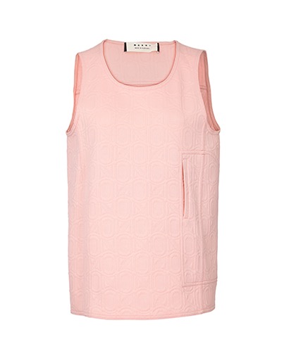 Marni Quilted Sleeveless Top, front view