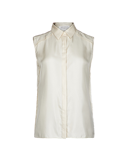 SOLD AS SEEN: RIPPED SEAM - Marni Zipped Top, front view