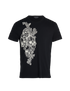 Alexander McQueen Skull Embroidery T Shirt, front view