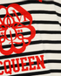 Alexander McQueen Seal Logo Striped T-Shirt, other view