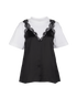 Alexander McQueen Hybrid Cami T-Shirt, front view