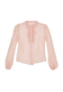 Alexander McQueen See Through Shirt, back view