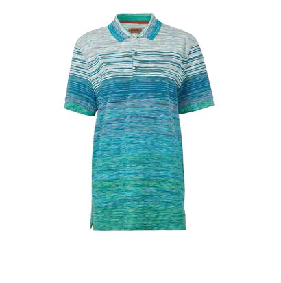 Missoni Striped Polo Shirt, front view