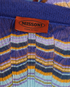 Missoni Cross Over Top With Scarf, &pound;150, Clothing, Blue, Viscose, Other view