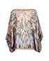 Missoni Poncho Top, other view