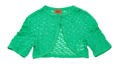 Missoni Knitted Bolero Top, front view