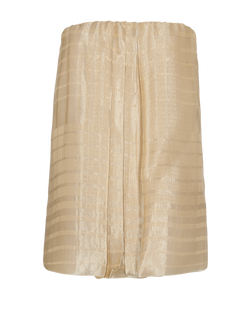 Missoni Sleeveless Structured Top, Rayon, Gold, UK8, 2*