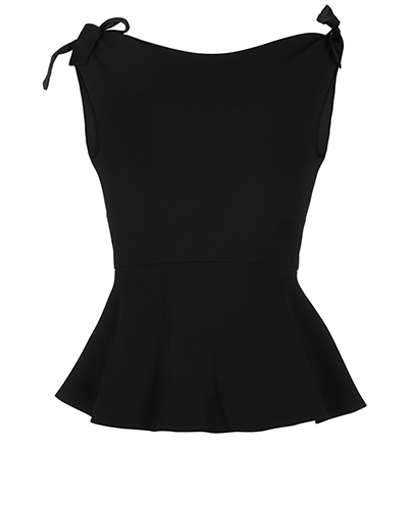 Miu Miu Sleeveless Peplum Top, front view