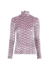 Miu Miu Monogram Turtle Neck, front view