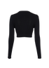 Miu Miu Cropped Knit Top, back view