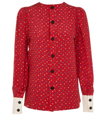 Miu Miu Spotted Blouse, front view