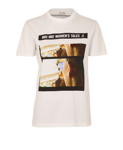 Pre-loved Miu Miu Women's Tales #2 T-Shirt - £120