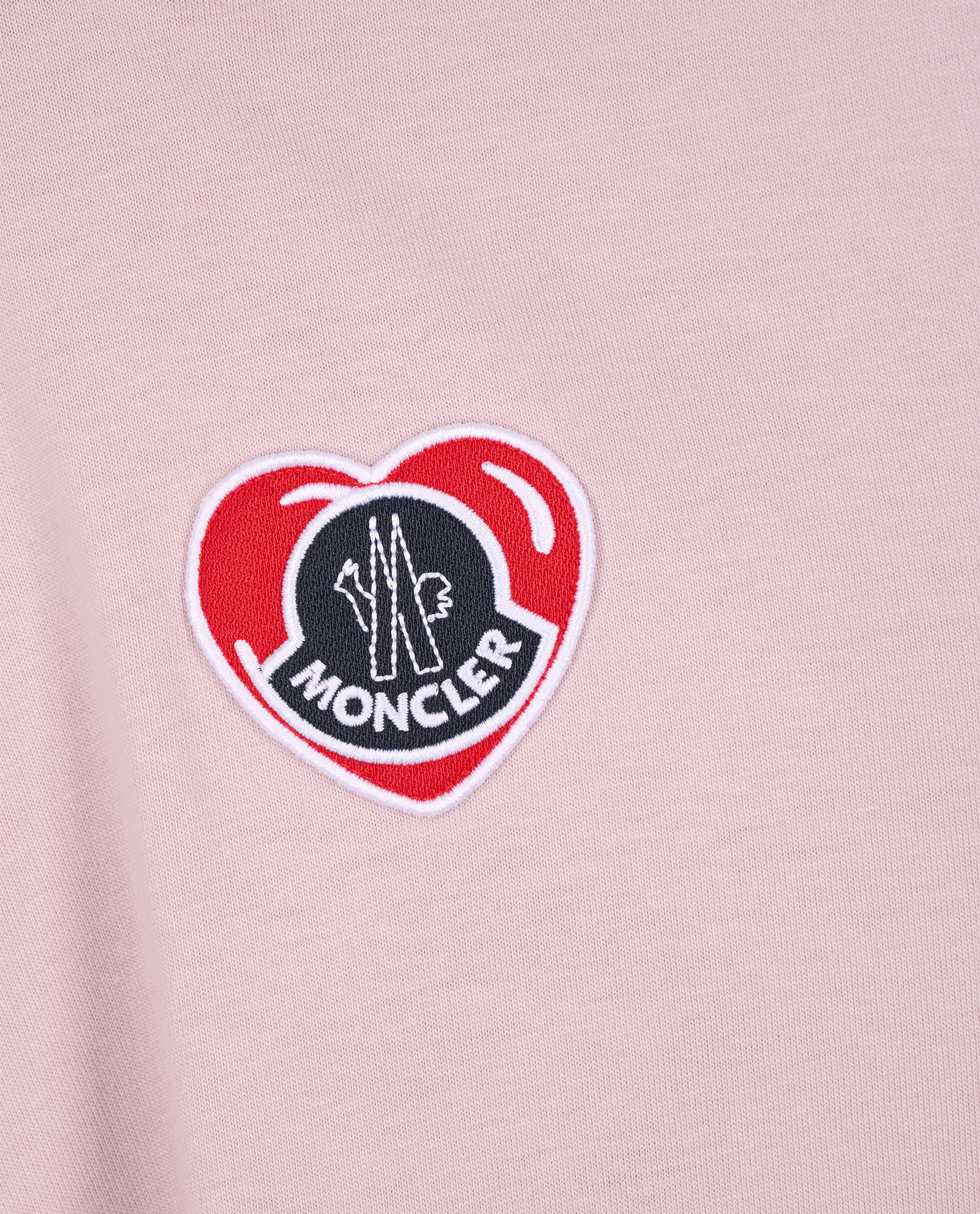 Moncler Patch T-shirt, &pound;90, Clothing, Pink, Cotton, Other view
