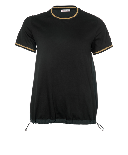 Moncler Drawstring Hem T-Shirt, front view
