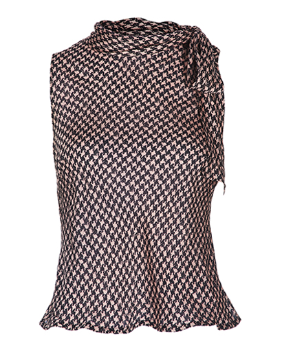 Moschino Neck Tie Blouse, front view
