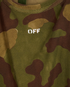 Off-White Camouflage T-Shirt, &pound;70, Clothing, Green, Cotton, Other view