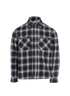Off-White Stencil Flannel Checked Shirt, front view