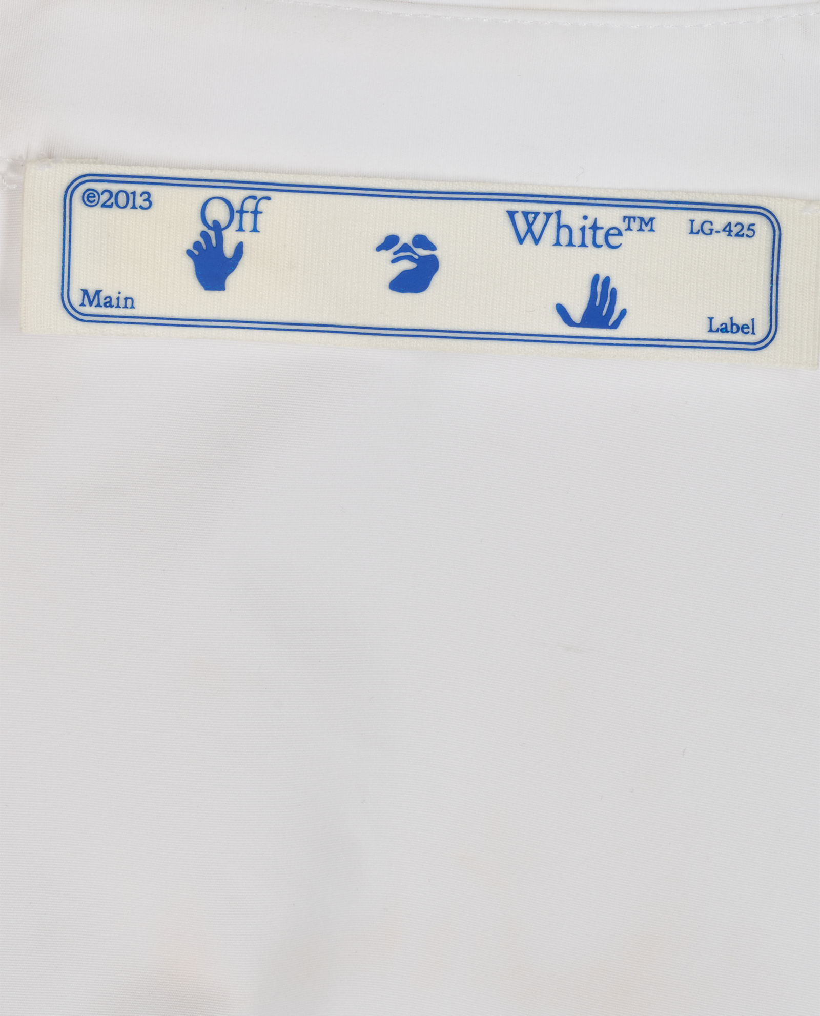 Off-White SS20 Meteor Shower Shirt, &pound;110, Clothing, White, Cotton, Other view