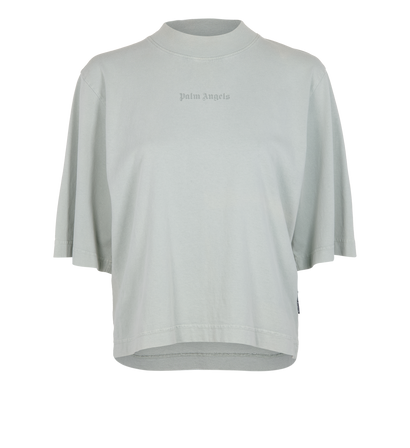 Palm Angels Cropped T-Shirt, front view