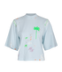 Palm Angels Paint Splatter Logo T-Shirt, front view