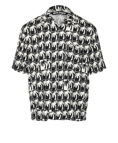 Palm Angels Palm Tree Bowling Shirt, front view