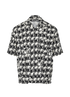 Palm Angels Palm Tree Bowling Shirt, front view