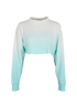 Palm Angels Gradient Over-Logo Cropped Top, front view