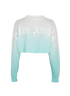 Palm Angels Gradient Over-Logo Cropped Top, back view