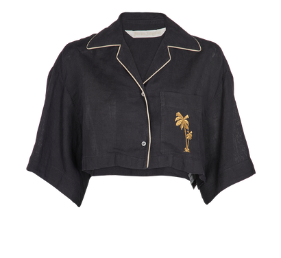 Palm Angels Cropped Shirt, front view