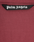 Palm Angels Embroidered T-Shirt, &pound;90, Clothing, Burgundy, Cotton, Other view