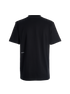 Pangaia V-neck T-shirt, &pound;40, Clothing, Black, Cotton, Back view