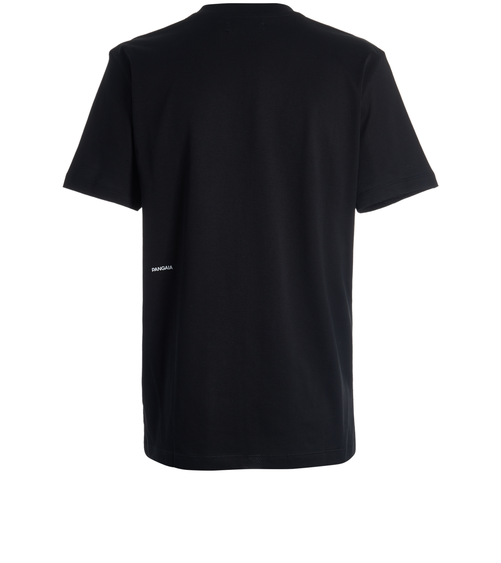 Pangaia V-neck T-shirt, &pound;40, Clothing, Black, Cotton, Back view