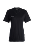Pangaia Oversized V-Neck T-Shirt- Size XXS, &pound;30, Clothing, Black, Cotton, Front view
