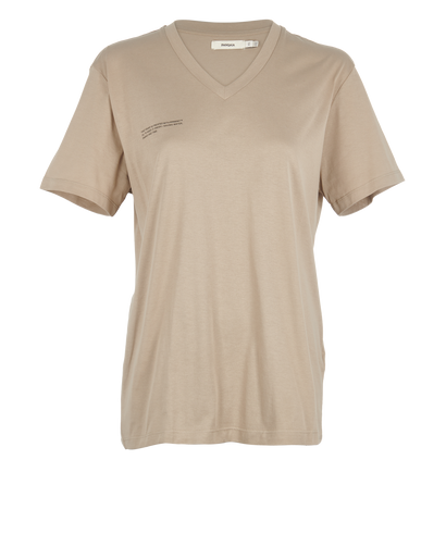 Pangaia V-neck T-shirt, front view