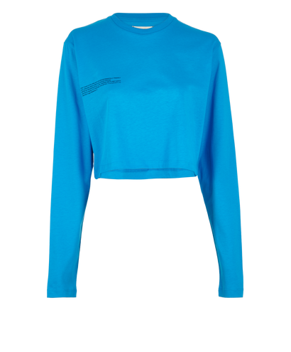 Pangaia Long Sleeves Crop T-Shirt, front view