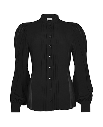 Philosophy Sheer Ruffle Detail Blouse, front view