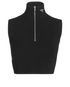 Prada Cropped High Neck Logo Top, front view