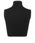 Prada Cropped High Neck Logo Top, back view