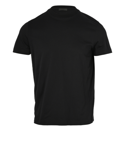 Prada T shirt, £160, Clothing, Black, Cotton, Front view