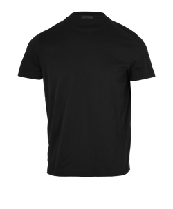 Prada T shirt, Mens, Cotton, Black, Size M, 2*