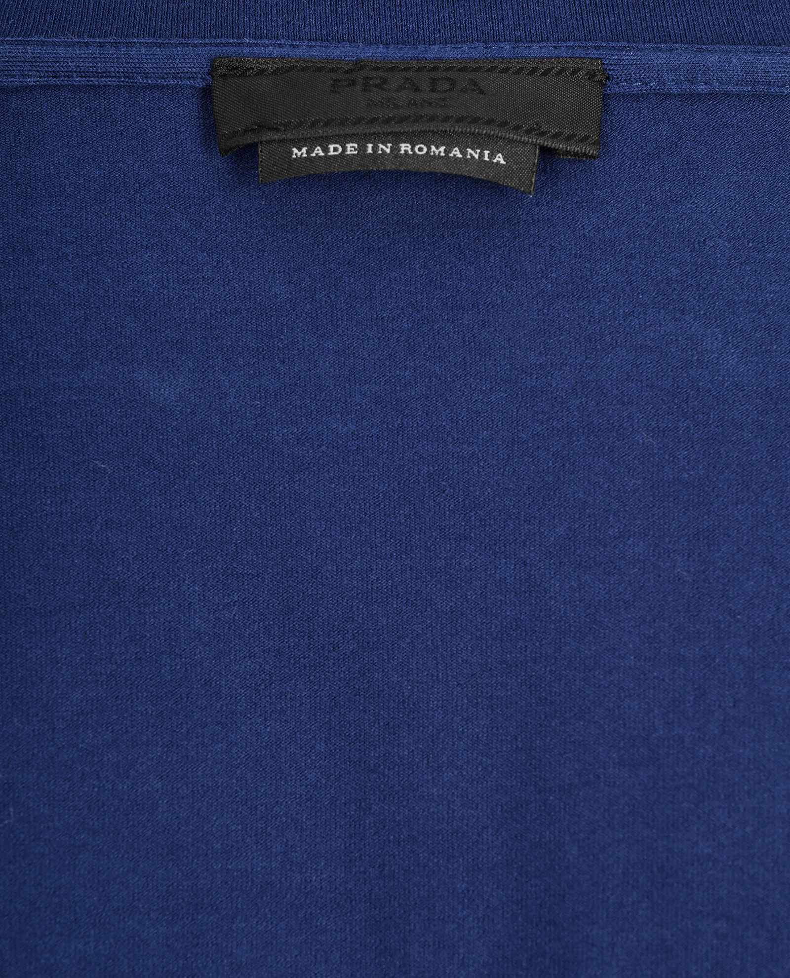 Prada Linea Rossa Pocket T-Shirt, &pound;120, Clothing, Blue, Cotton, Other view