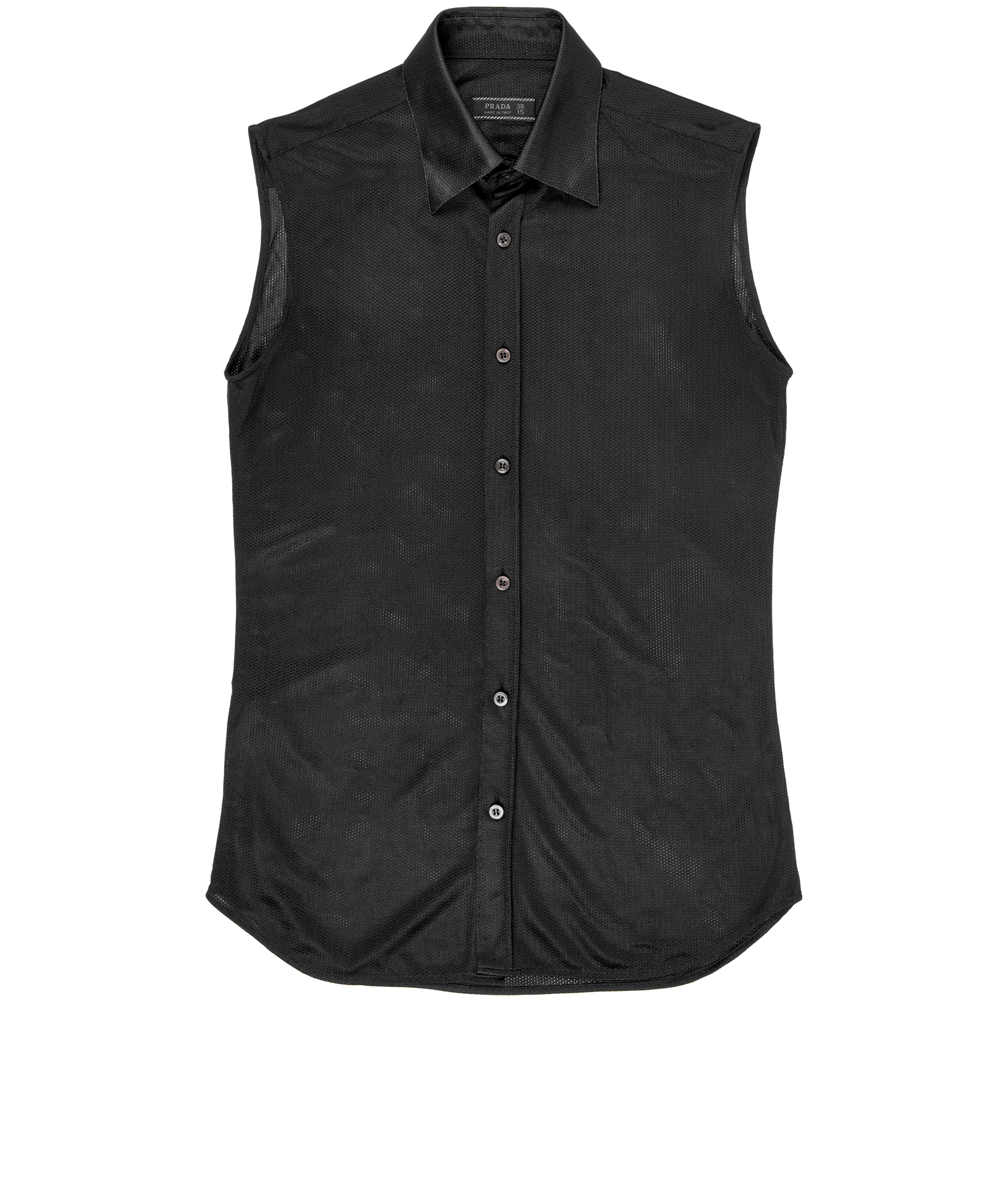 Prada Sleeveless Mesh Shirt, Tops - Designer Exchange | Buy