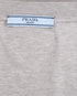 Prada Triangle Logo T-Shirt, &pound;90, Clothing, Grey, Cotton, Other view