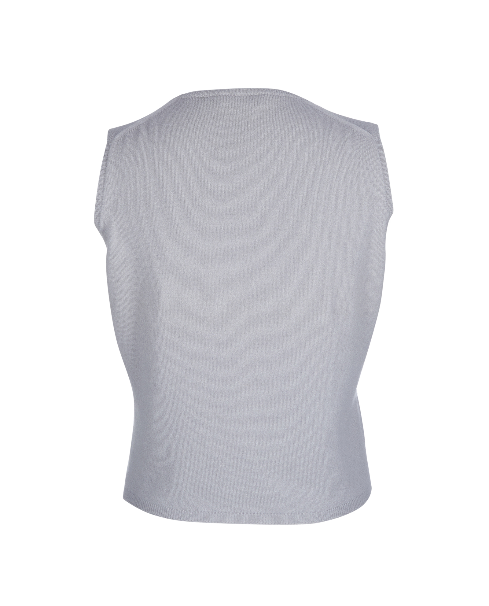 Prada Tank Top, &pound;85, Clothing, Grey, Wool, Back view