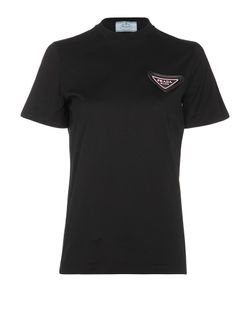 Prada Rubber Logo T-Shirt